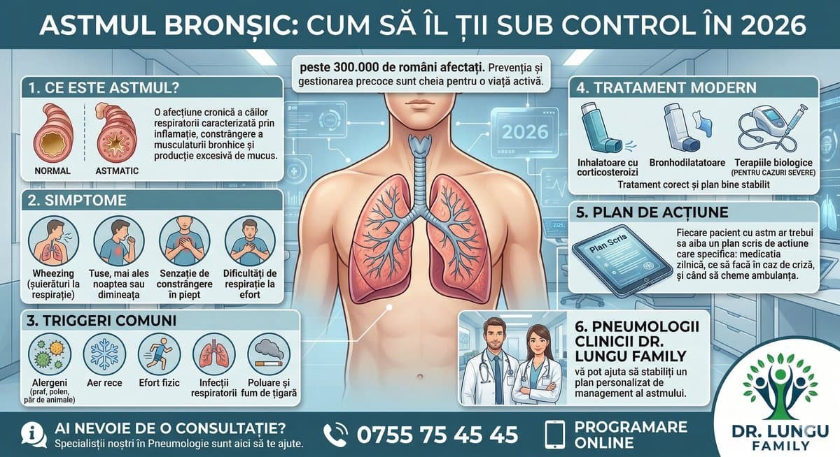 BPOC — Bronhopneumopatia Obstructiva Cronica: Simptome, Diagnostic si Tratament